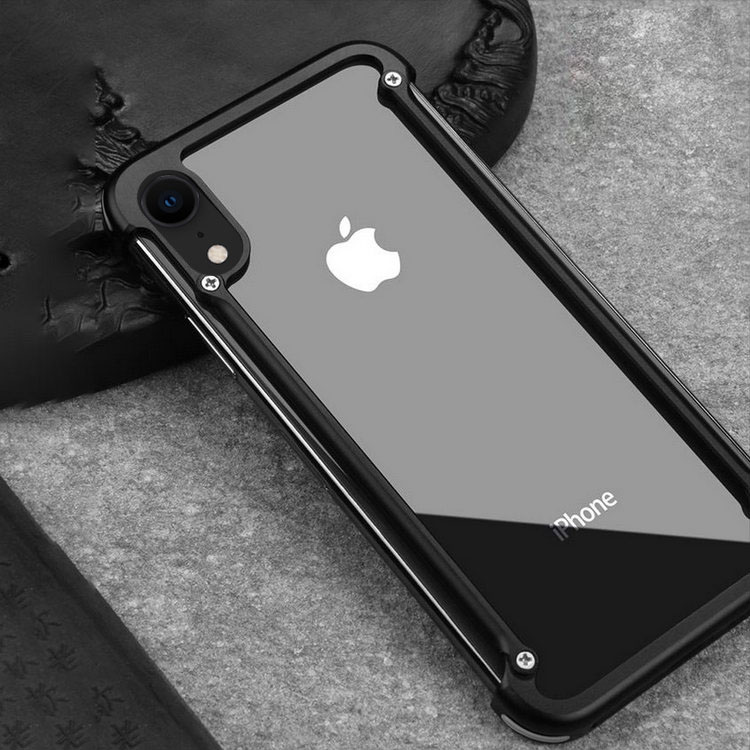 Apple Iphone Xr アルミフレーム 4コーナーガード かっこいい アイフォンxr メタルケース カバー スマホのアルミフレ スマフォ スマホ スマートフォンケース カバー スマホケース専門店クールリバー
