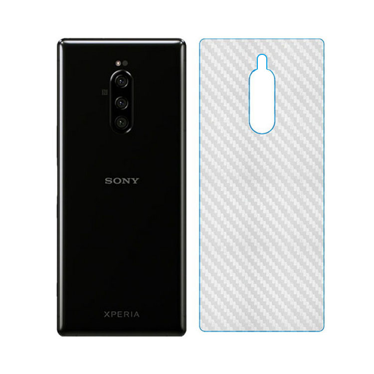 Sony Xperia 1 半透明 カーボン調 バックフィルム 背面保護フィルム ソニー エクスペリア 1 保護ステッカーfilmbk 送料無料 Iphone12 手帳型ケースやiphone Se Galaxy Xperiaなど最新機種のスマホケース専門店 It問屋