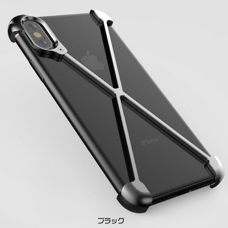 Apple Iphone Xs Max アルミフレーム 4コーナーガード クロスフレーム アイフォンxs マックス メタルケース カバー スマホのアル スマフォ スマホ スマートフォンケース カバー スマホケース専門店クールリバー